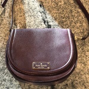 Kate spade burgundy crossbody